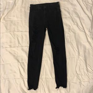 American eagle ripped skinny jeans